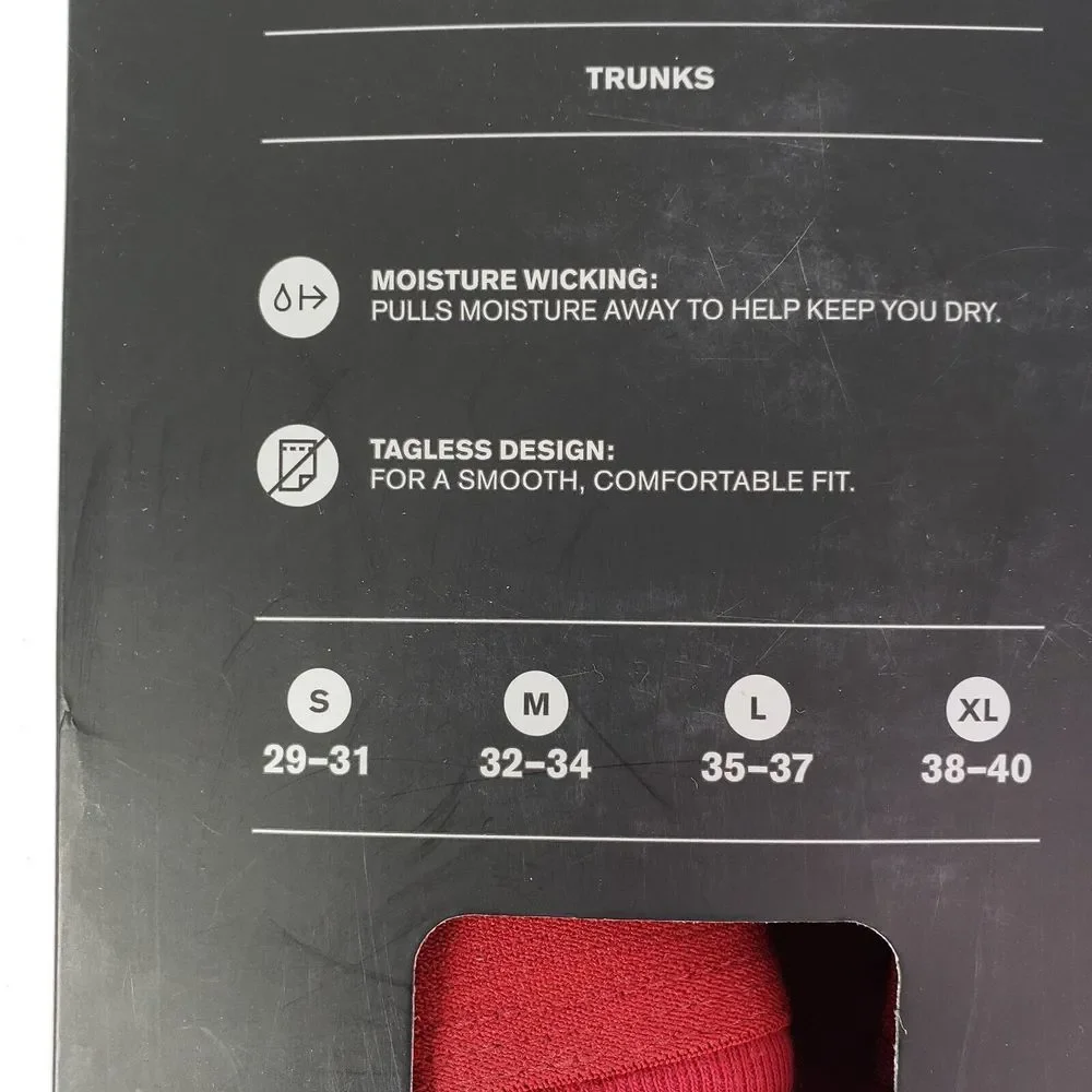 NIB $50 Alfatech by Alfani Men's S/29-31 Tagless Moisture Wicking 5 Pairs Trunks - Picture 5 of 5